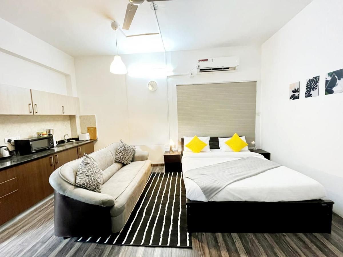 Bedchambers Serviced Apartments, Haiderabad Buitenkant foto