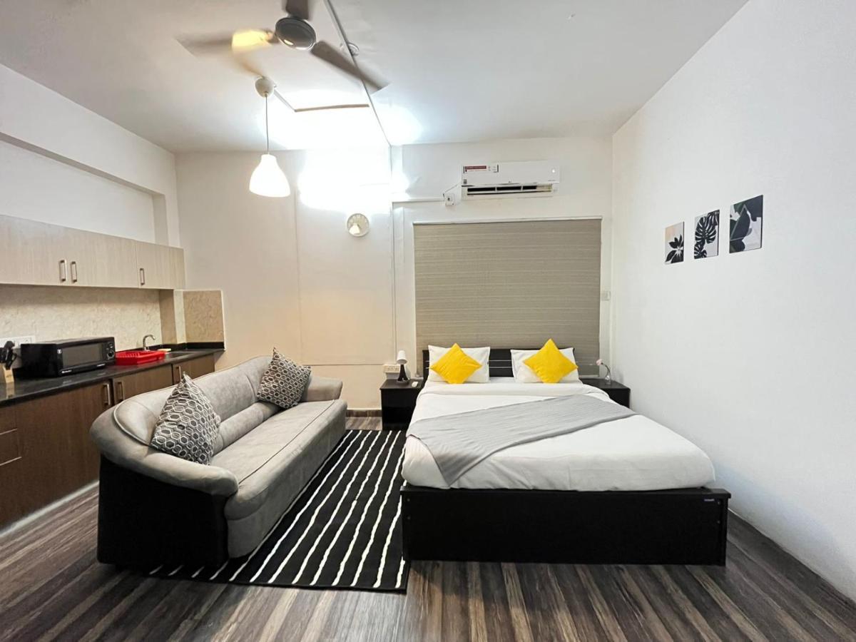 Bedchambers Serviced Apartments, Haiderabad Buitenkant foto