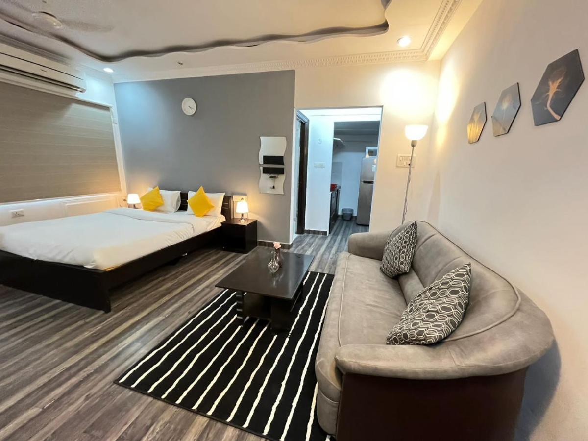 Bedchambers Serviced Apartments, Haiderabad Buitenkant foto