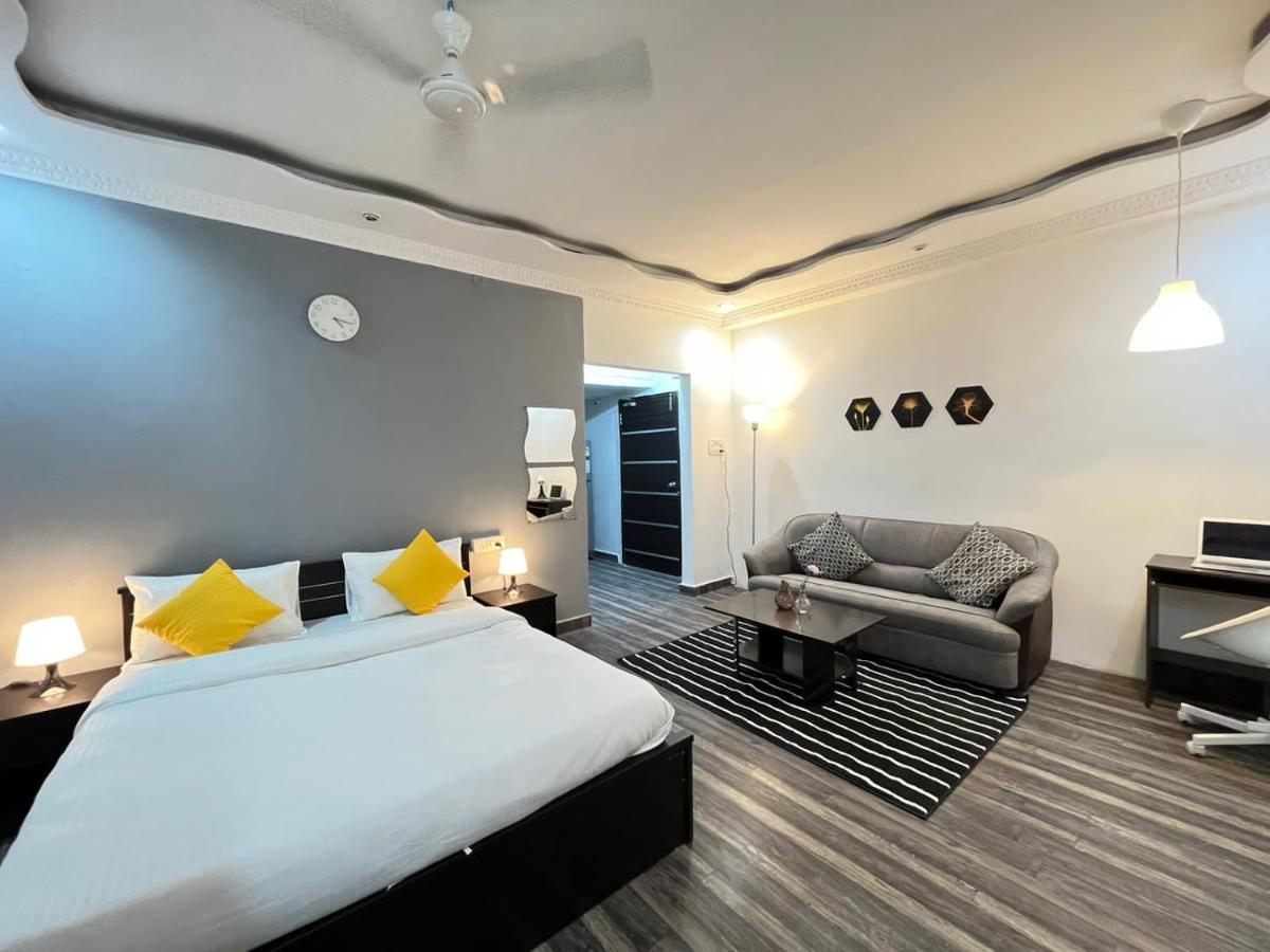 Bedchambers Serviced Apartments, Haiderabad Buitenkant foto